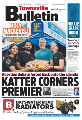 Cover of Townsville Bulletin