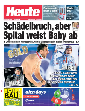 Cover of Heute - Wien Ausgabe