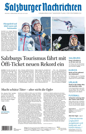 Cover of Salzburger Nachrichten