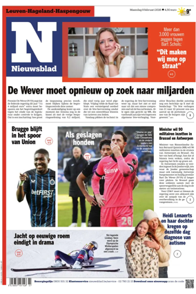 Cover of Het Nieuwsblad