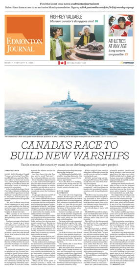 Cover of Edmonton Journal
