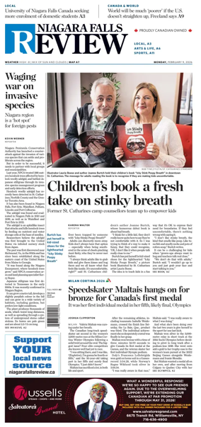 Cover of The Niagara Falls Review