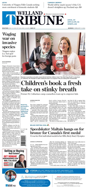 Cover of The Welland Tribune