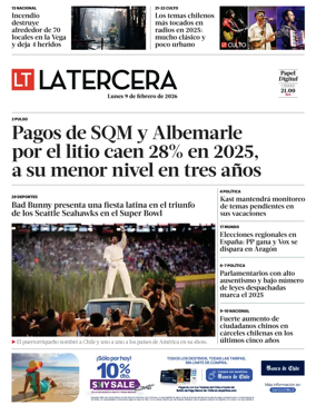 Cover of La Tercera