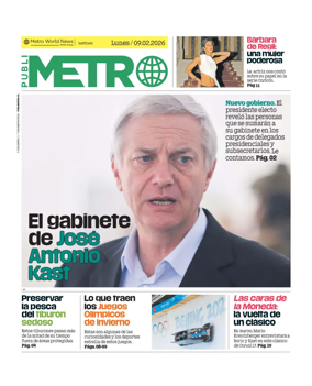 Cover of Publimetro Chile