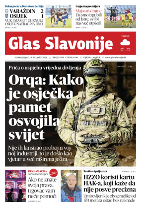 Cover of Glas Slavonije