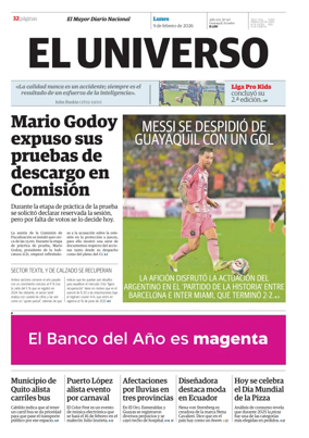 Cover of El Universo