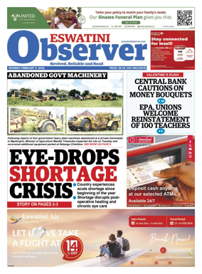 Cover of Eswatini Observer