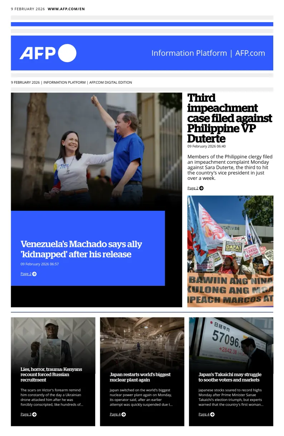 Cover of AFP English