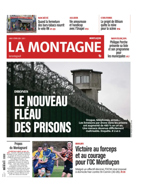 Cover of La Montagne (Montlucon)