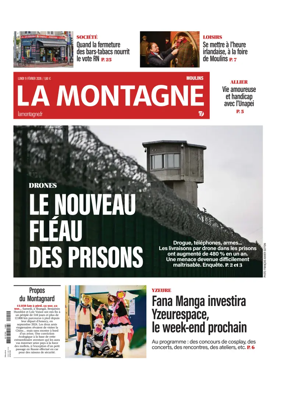 Cover of La Montagne (Moulins)