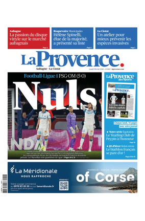 Cover of La Provence Aubagne-La Ciotat