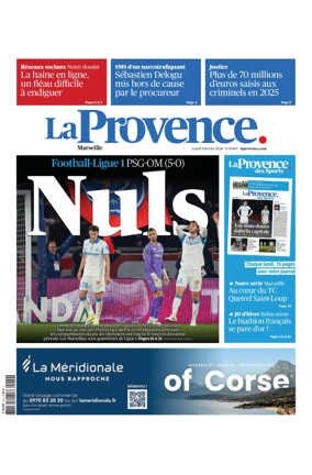 Cover of La Provence Marseille