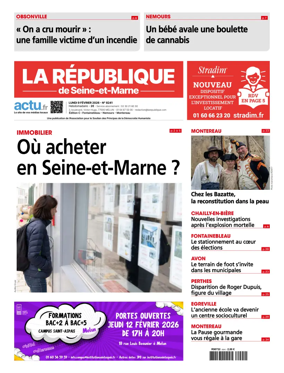 Cover of La Republique de Seine-et-Marne (Edition C)