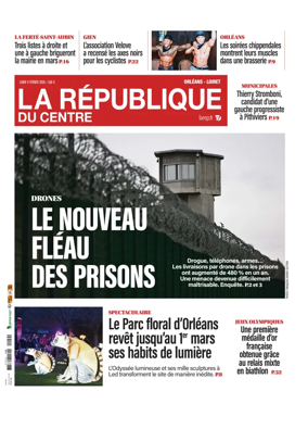 Cover of La Republique du Centre (Orleans - Loiret))