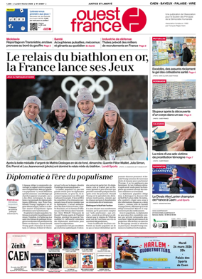 Cover of Ouest France (Caen - Bayeux - Falaise - Vire)