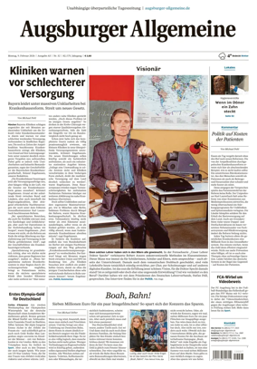 Cover of Augsburger Allgemeine (Ausgabe Stadt)