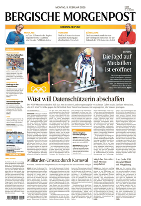 Cover of Bergische Morgenpost Wermelskirchen/Huckeswagen/Radevormwald