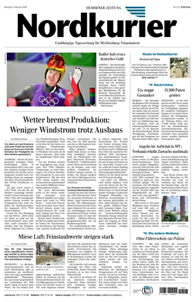 Cover of Demminer Zeitung