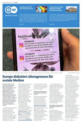 Cover of Deutsche Welle (German edition)