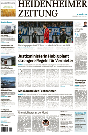 Cover of Heidenheimer Zeitung