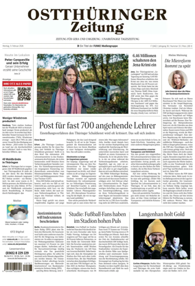 Cover of Ostthuringer Zeitung (Gera)