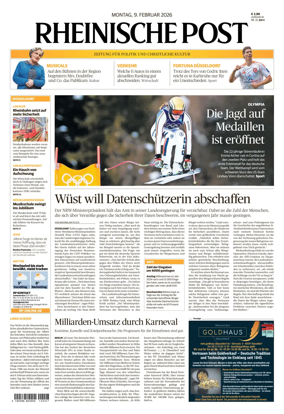 Cover of Rheinische Post – Dusseldorf Stadt