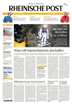 Cover of Rheinische Post - Wesel/Dinslaken