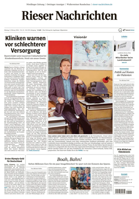 Cover of Rieser Nachrichten