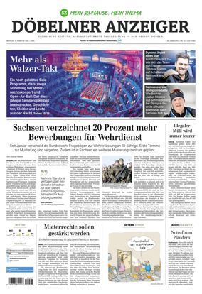 Cover of Sachsische Zeitung (Dobeln)