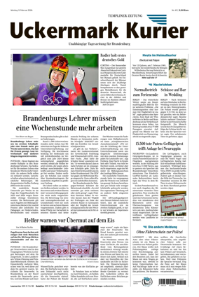 Cover of Templiner Zeitung