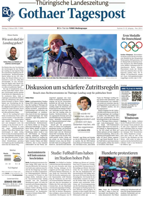 Cover of Thuringische Landeszeitung (Gotha)
