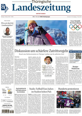 Cover of Thuringische Landeszeitung (Unstrut-Hainich-Kreis)