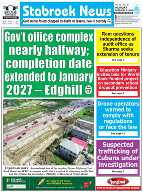 Cover of Stabroek News