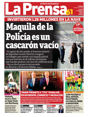 Cover of Diario La Prensa
