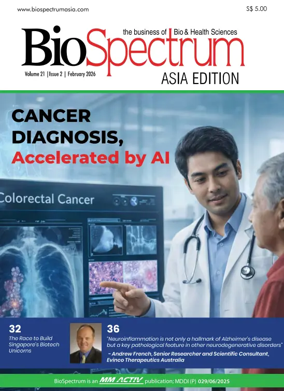 Cover of BioSpectrum Asia