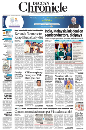 Cover of Deccan Chronicle