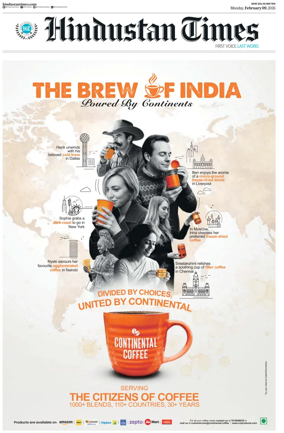 Cover of Hindustan Times (Delhi)