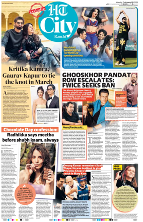 Cover of Hindustan Times (Ranchi) - Live