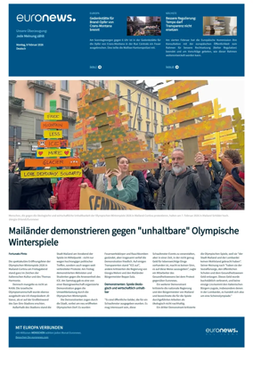 Cover of Euronews (German Edition)