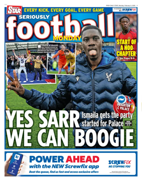 Cover of Irish Daily Star - Fanatic