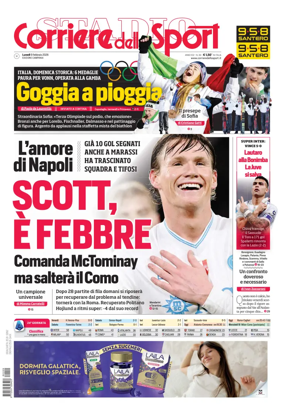 Cover of Corriere dello Sport (Campania)