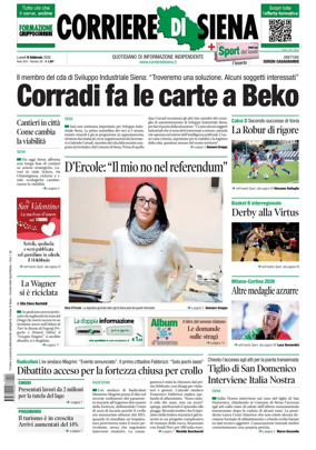 Cover of Corriere di Siena