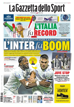Cover of La Gazzetta dello Sport - Roma