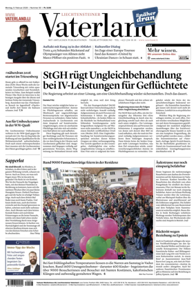 Cover of Liechtensteiner Vaterland