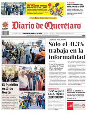 Cover of Diario de Queretaro