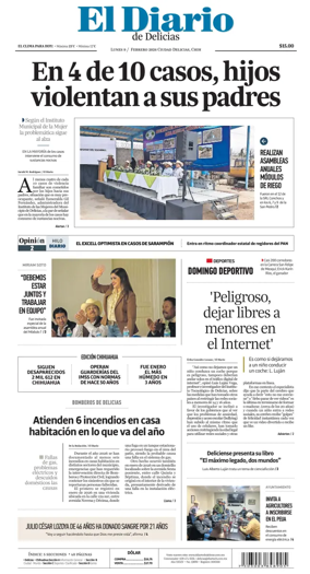 Cover of El Diario de Delicias