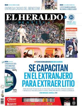 Cover of El Heraldo de Mexico