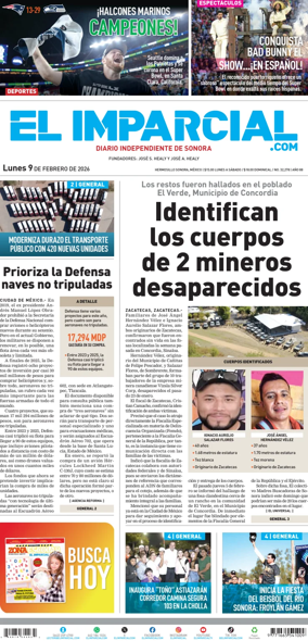 Cover of El Imparcial