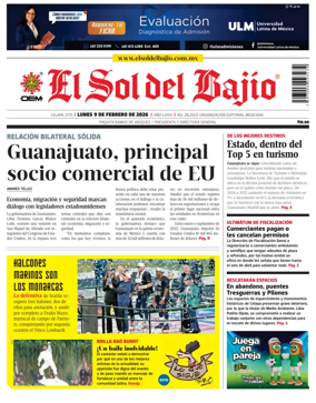 Cover of El Sol de Bajio